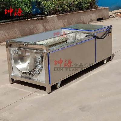 土豆去皮清洗天麻清洗山藥清洗花生蓮藕去泥清洗機毛輥清洗機商用