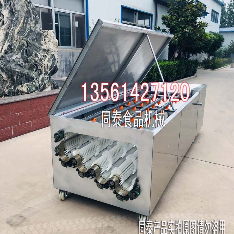 4出口蘿卜清洗機2