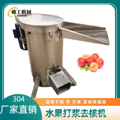 酸棗脫核去皮機器 工業核果脫核器 多功能核桃山棗桃子山楂去核機
