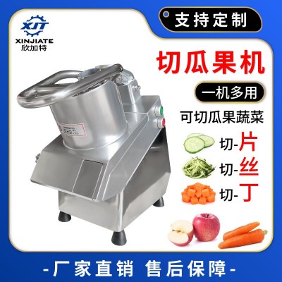 廠家直供切瓜果機(jī)切菜機(jī) 電動果蔬切塊絲丁機(jī) 土豆洋蔥青瓜切片機(jī)