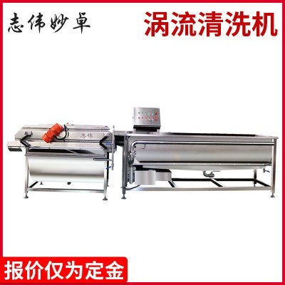 渦流洗菜機 果蔬氣泡清洗機 自動洗菜機渦流震動瀝水洗菜機