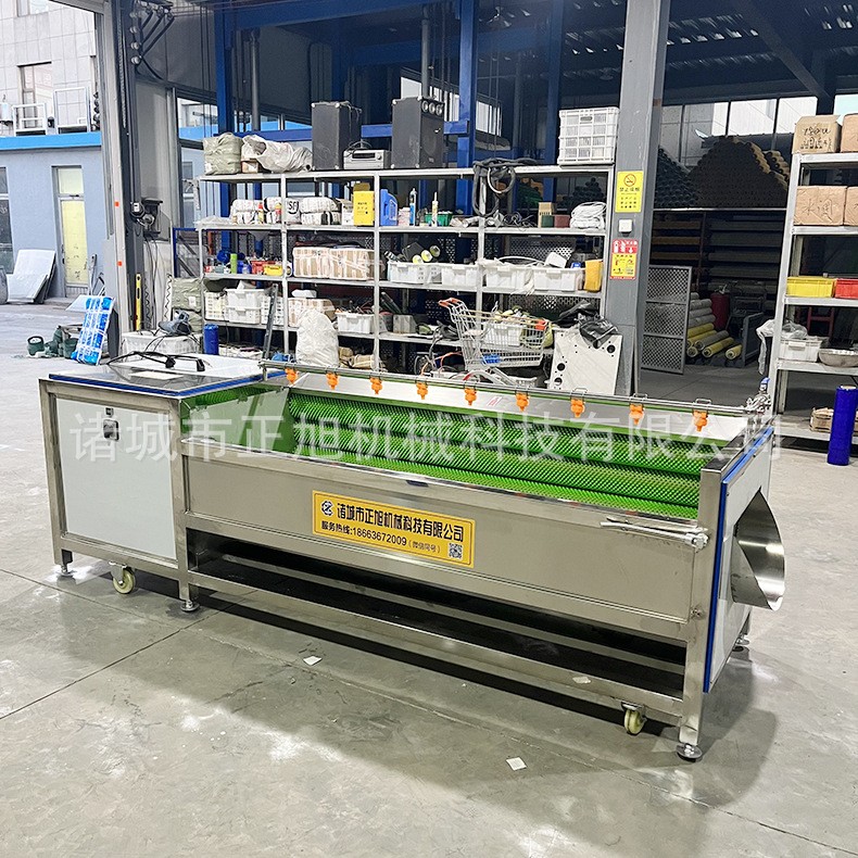 豬頭豬蹄毛輥清洗機 牛蹄豬腳毛刷去雜機 羊蹄豬手瀝青去黑炭機