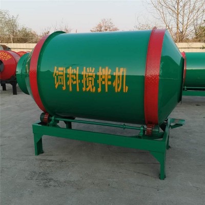 批發臥式牛羊草飼料攪拌機 畜牧養殖場飼料攪拌罐 干濕兩用飼料機