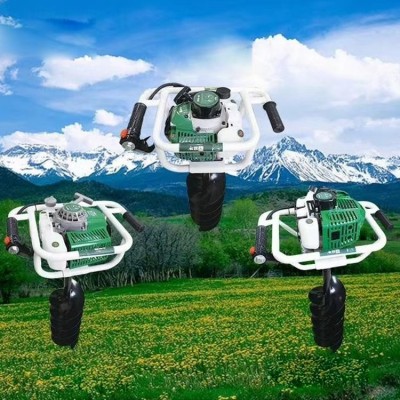 春豐草業(yè) 苗木移植 操作簡單 開溝 大功率 樹坑鉆坑機(jī)