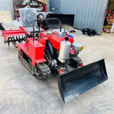 常柴 除草四驅(qū)微耕機(jī) 水旱兩用履帶機(jī) 乘坐式農(nóng)機(jī)耕地機(jī)