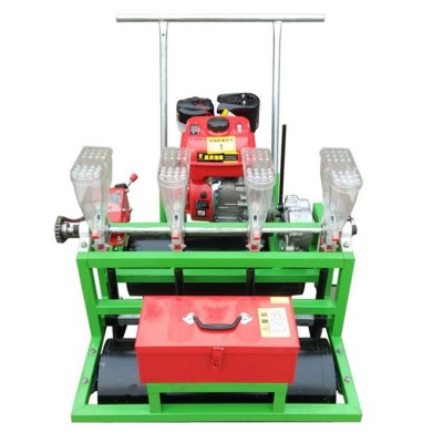 株距行距可調(diào)蔬菜精播機(jī) 十行藥材種子種植機(jī) 自走式播種機(jī)百大工廠-迎新春 工廠購重磅來襲！