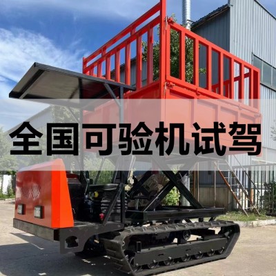 爬山虎履帶運輸車農(nóng)用山地工程全地形自卸式爬坡王小型柴油搬運車