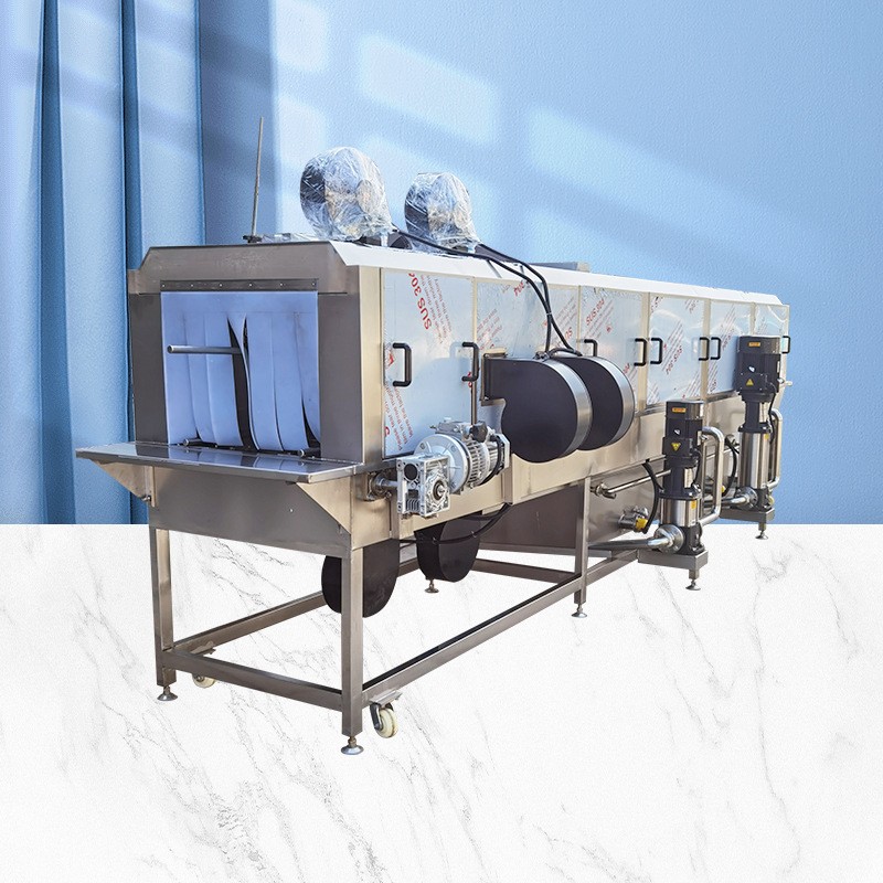 多功能塑料筐清洗機(jī)高壓噴淋海鮮周轉(zhuǎn)筐清洗機(jī)水果筐洗箱機(jī)廠家