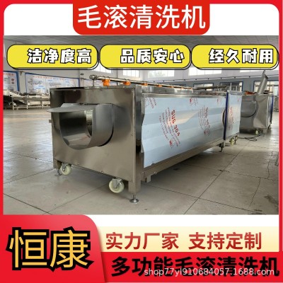土豆胡蘿卜去皮清洗機豬牛羊頭清洗機海蠣子扇貝清洗設備紅薯去皮
