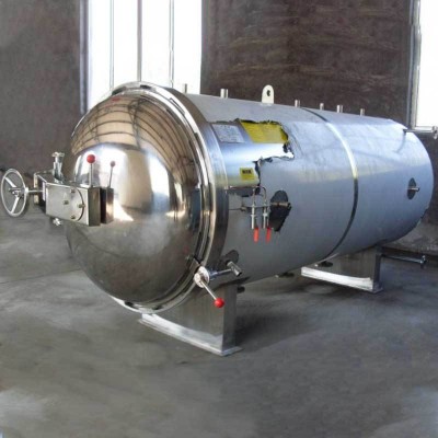 單層殺菌鍋高溫滅菌鍋水浴式小型玉米殺菌性價比高運行平穩