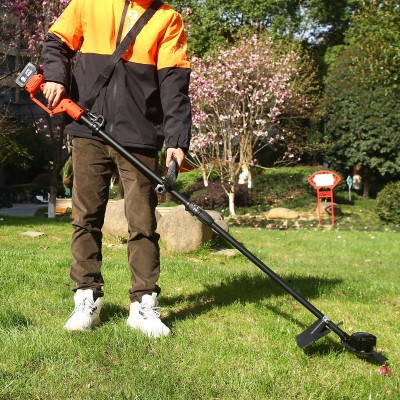 背包式無線大功率鋰電割草機便捷家用除草機充電式園林鋰電修剪機