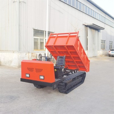 柴油農(nóng)用履帶運(yùn)輸車(chē) 全地形農(nóng)產(chǎn)品搬運(yùn)車(chē) 爬山虎翻斗履帶運(yùn)輸車(chē)