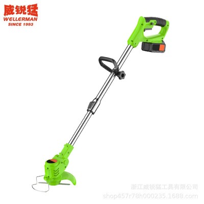 威銳猛充電式21V割草機無刷式鋰電打草機家用便攜大容量割灌機