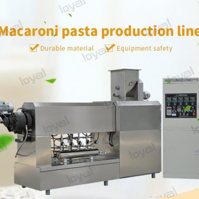 小型通心粉加 工設備出口廠商 生產線 斜切意面設備