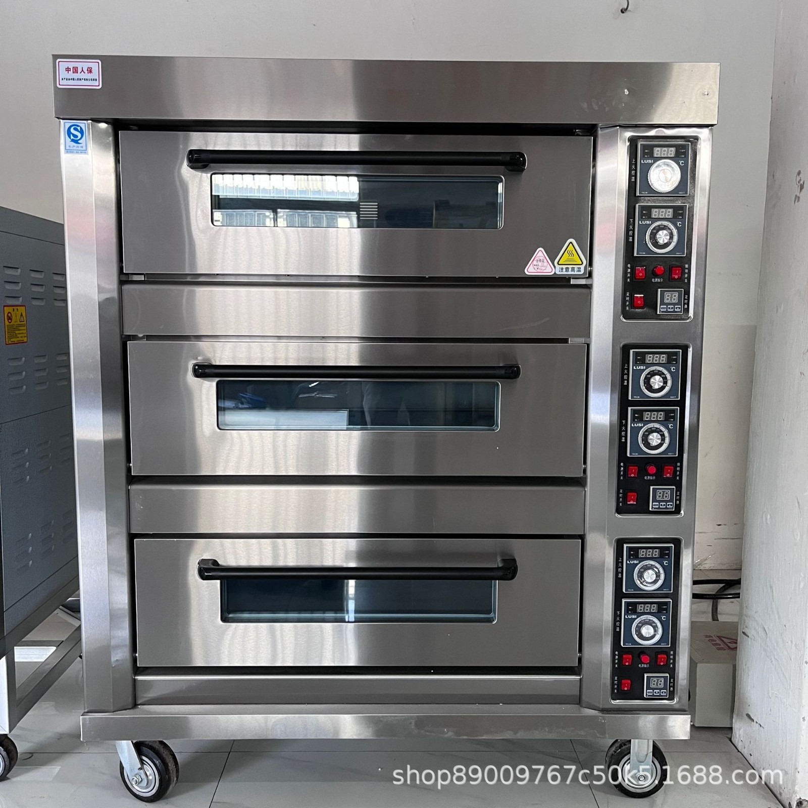 喆研麥烤箱兩層四盤/三層六盤/三層九盤面包烤爐面包房西餅屋烤爐