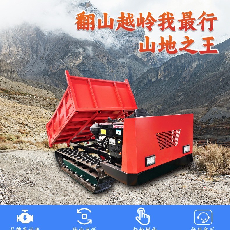 現(xiàn)貨小型履帶運(yùn)輸車廠家多功能爬山虎果園搬運(yùn)履帶運(yùn)輸車工程裝卸