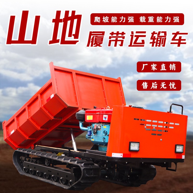 全地形爬山虎履帶運(yùn)輸車多功能農(nóng)用自卸車山路窄路運(yùn)輸車