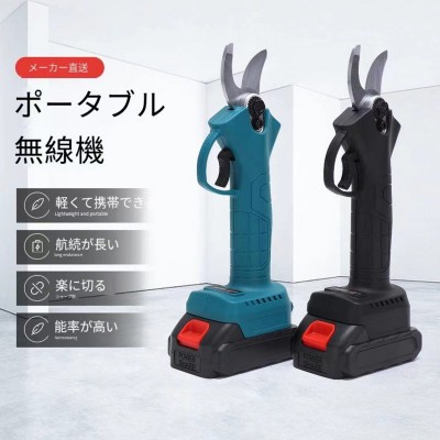 跨境專供電動(dòng)修枝剪刀無(wú)刷鋰電果樹粗枝剪刀園林工具電動(dòng)剪子廠家