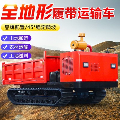 爬山虎履帶運輸車全地形農用山地果園拉貨小型爬坡王多功 能柴油車