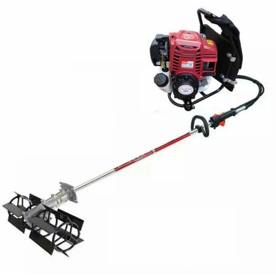 背負式松土除草機 鋤地機二沖四沖 背負式打草機 背負式割草機