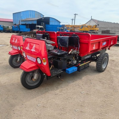 工地運輸柴油工程三輪車 28馬力高低速自卸運輸車 農(nóng)用三輪三馬子