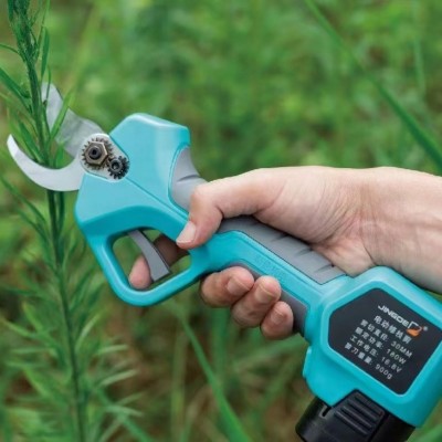 精德科技電動(dòng)修枝剪 手持式粗枝果樹(shù)剪 充電款花卉園林修枝剪刀