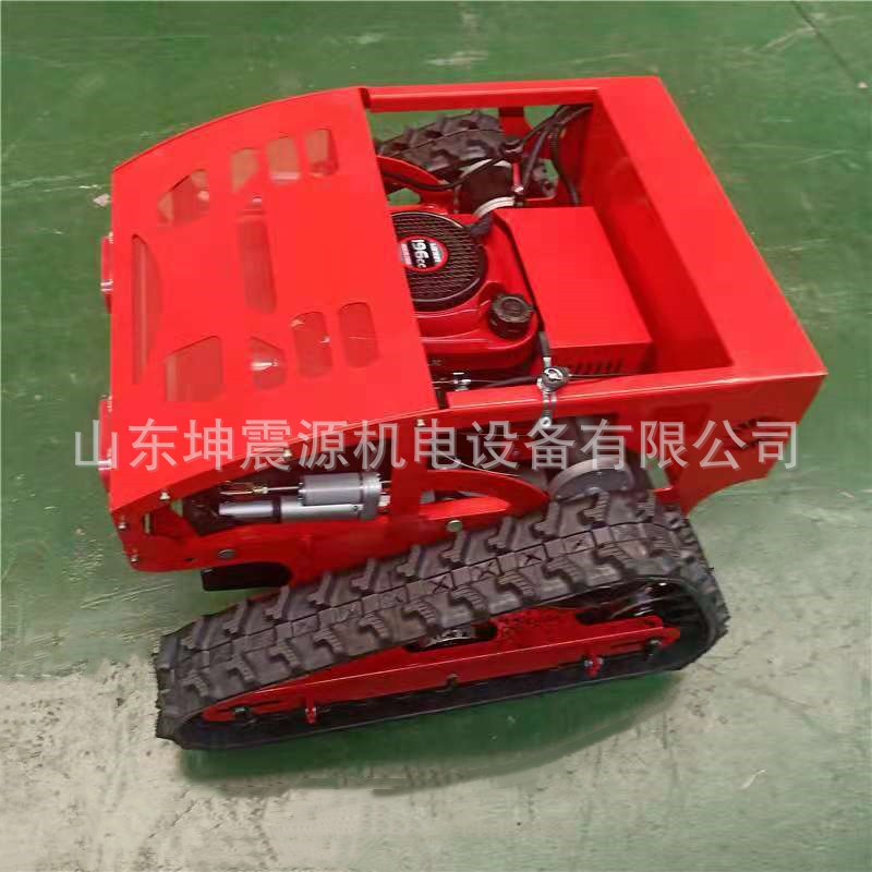 履帶式智能遙控割草機(jī) 小型草坪修剪機(jī) 汽油多功能除草機(jī)