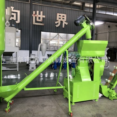 雞鴨牛羊養殖環模飼料顆粒機 草粉豆粕玉米秸稈造粒機 牧草制粒機