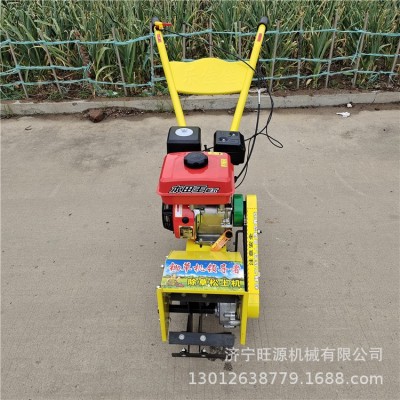 多功能汽油除草機 四沖程開溝松土機 手推式犁地翻土開溝機
