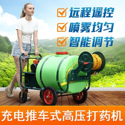 廠家批發(fā)農(nóng)用農(nóng)藥噴霧器 推車式 農(nóng)用 機(jī)械打藥機(jī)高壓電動(dòng)噴霧器