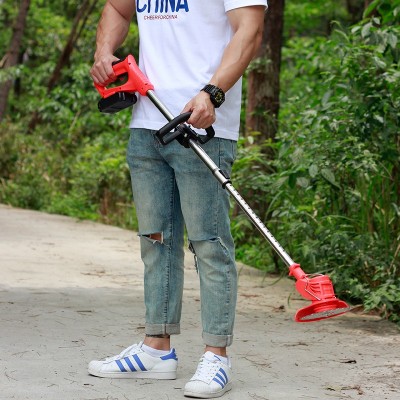充電式小型剪草機家用手持式電動割草機除草機鋰電草坪修剪打草機
