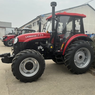 東方紅LX904拖拉機(jī) 大型多功能農(nóng)用旋耕犁地開(kāi)溝起壟機(jī) 四驅(qū)高配