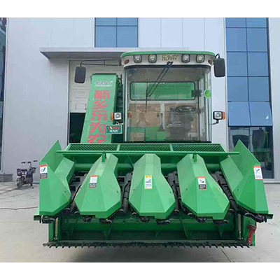 自走式莖穗兼收玉米收獲機