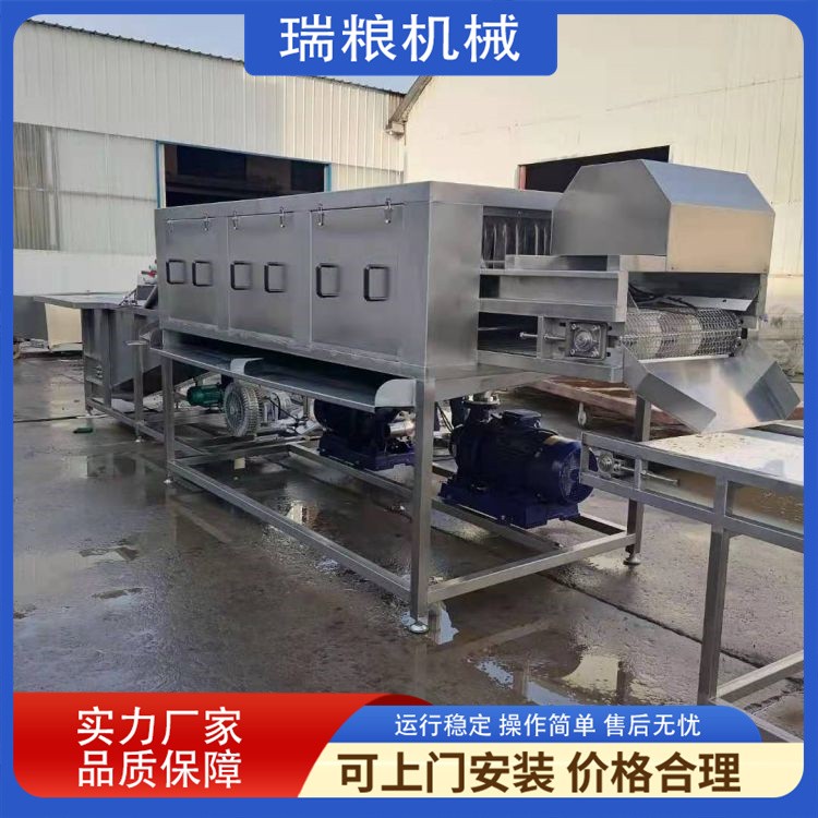 大姜清洗機 土豆生姜清洗去雜機 萵筍氣泡噴淋洗菜機