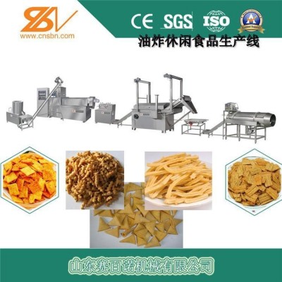 雙螺桿油炸食品生產(chǎn)線價格優(yōu)惠 山東賽百諾 鍋巴簡配生產(chǎn)線