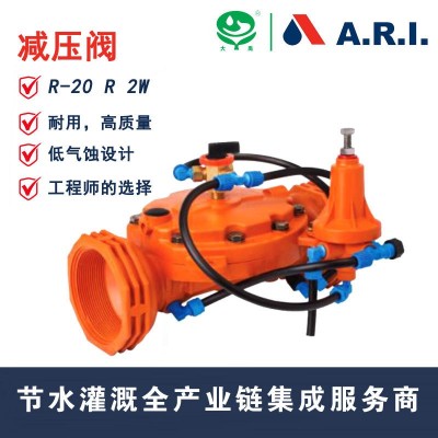 【大禹】以色列ARI 減壓閥R-20 2W 灌溉電磁閥 脈沖電磁閥DN50