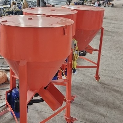 慶收機械尼龍材質(zhì)飼料攪拌機 多功能種子包衣機