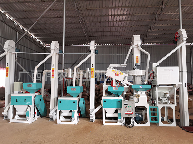 強拉風新三型滾動清理篩組合碾米機