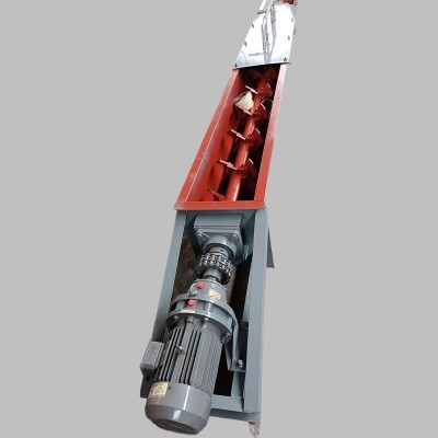 U型螺旋輸送機 污泥無軸絞龍輸送設備 單管式輸送器規格齊全