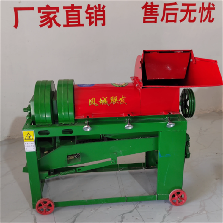 電動玉米脫粒機(jī)新款苞米脫粒機(jī)大二型雙風(fēng)三層篩網(wǎng)加厚棒子脫粒機(jī)