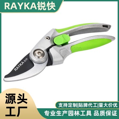 銳快修枝剪果樹(shù)粗枝剪刀園藝花卉綠化嫁接專(zhuān)業(yè)樹(shù)枝剪刀園林剪批發(fā)