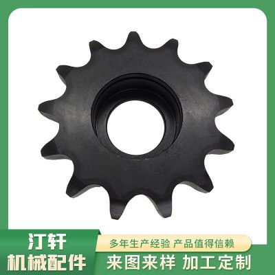廠家生產減速機齒輪鏈輪 非標工業傳動件 1寸13牙漲緊鏈輪