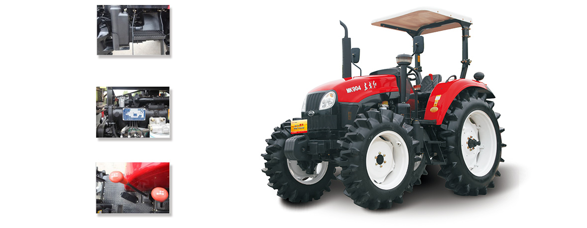 東方紅MK904（水田）型輪式拖拉機細節