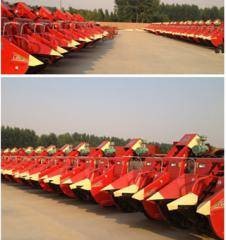 冀新65馬力剝皮(兩行)玉米收割機