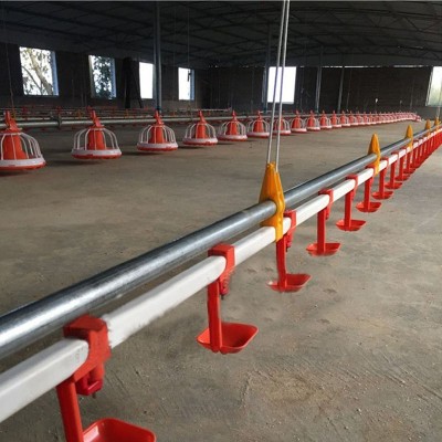 雞舍水線 自動平養雞舍養殖水線肉雞水線雞鴨子鵝飲水線供水系統