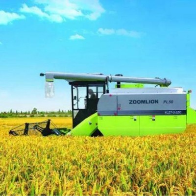 谷王PL50履帶式水稻收割機