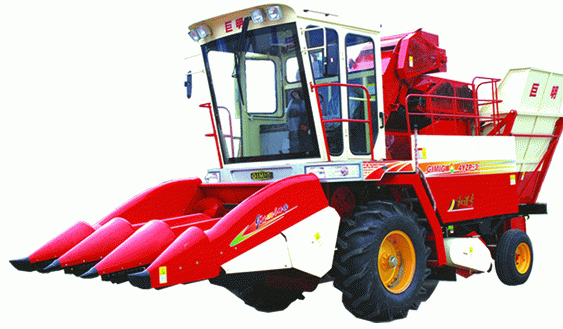 4YZP-3自走式玉米收獲機