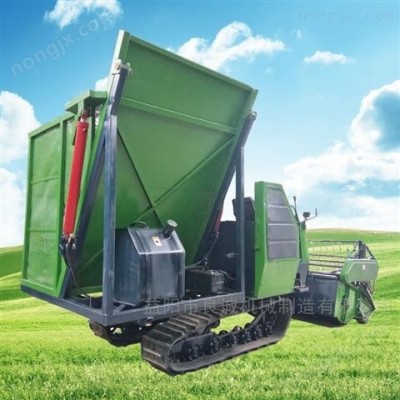 全自動履帶式青儲機粉碎收割機農(nóng)用青貯機