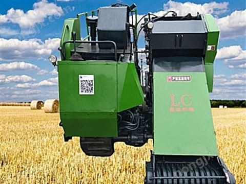 良誠870小型農用履帶自走式圓捆撿拾打捆機