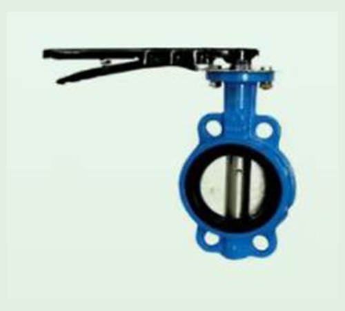 對(duì)夾式手柄蝶